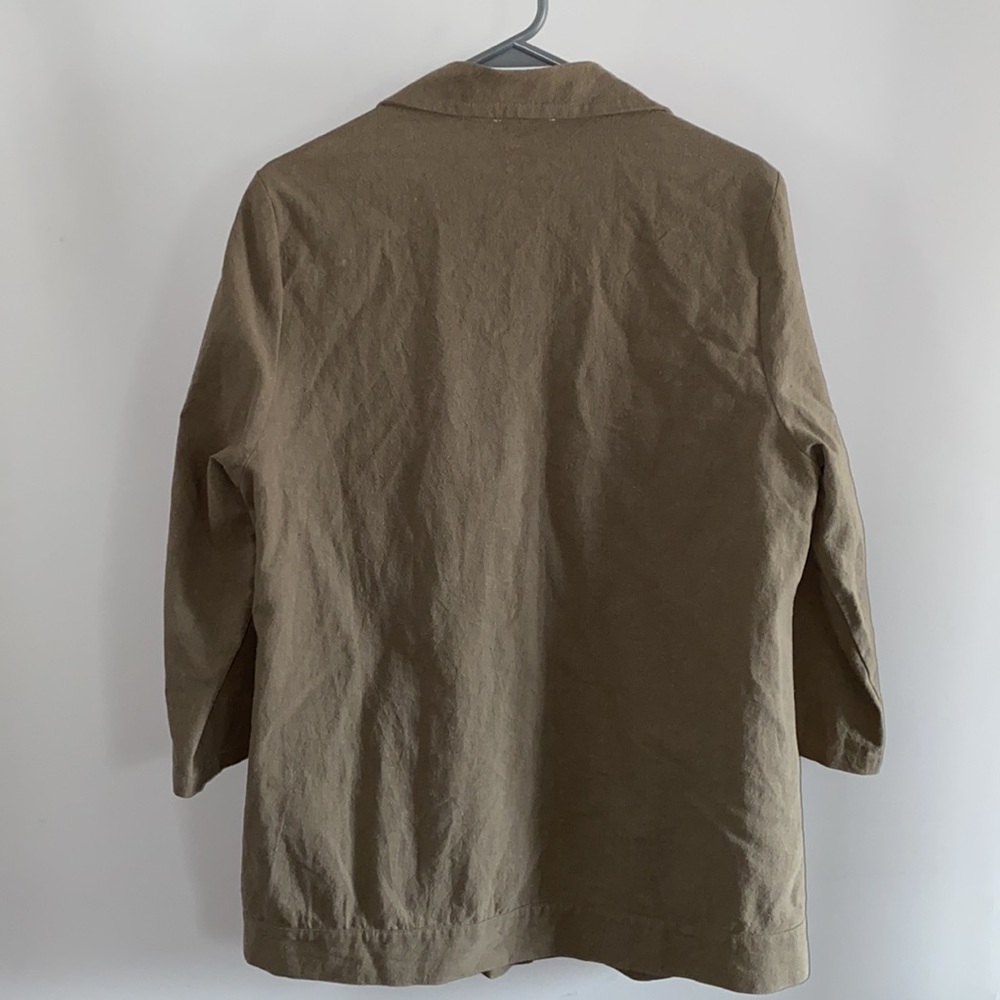 Lush oversized linen jacket - Picture 4 of 4